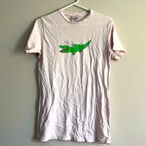 RipnDip Alligator Cat Pink Shirt